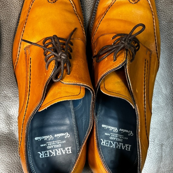 Men’s Barker Brown Shoes Size 11 - Picture 3 of 14